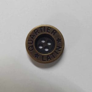 Metallknopf 4 – Loch 20 mm