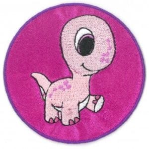 Applikation Patch Dinosaurier