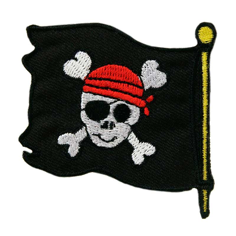 Applikation Piratenflagge