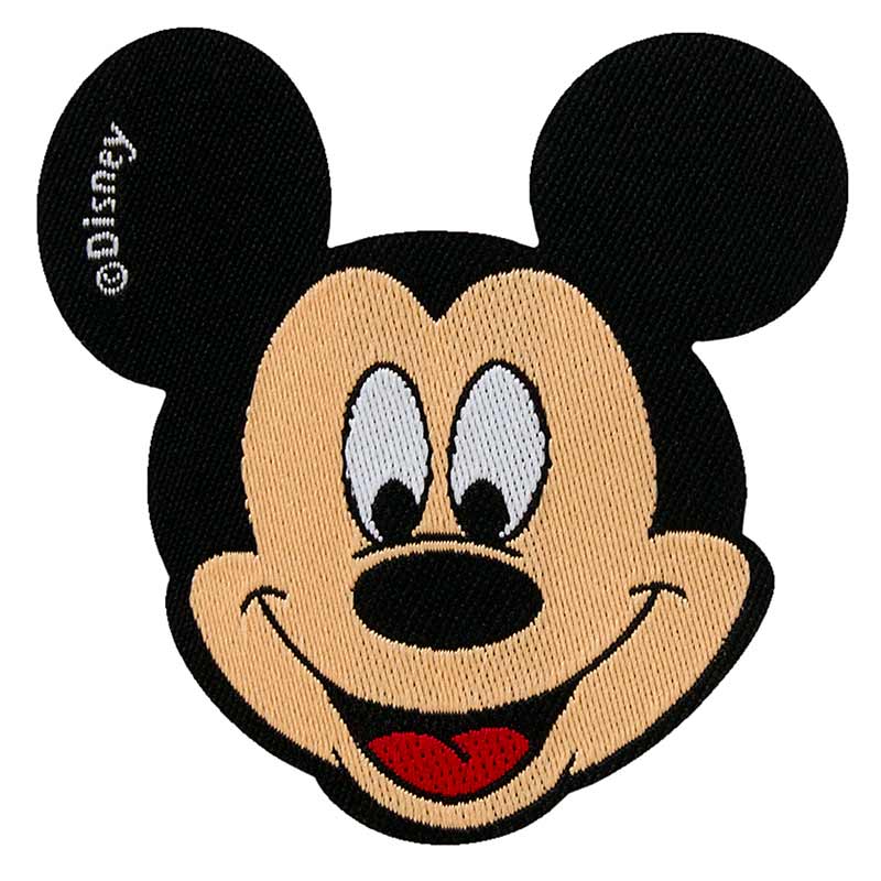 Applikation Mickey Mouse Kopf