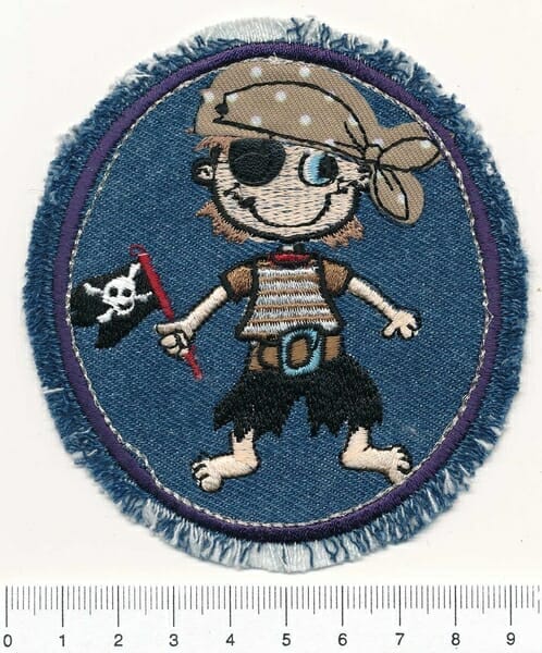 Jeanspatch Pirat
