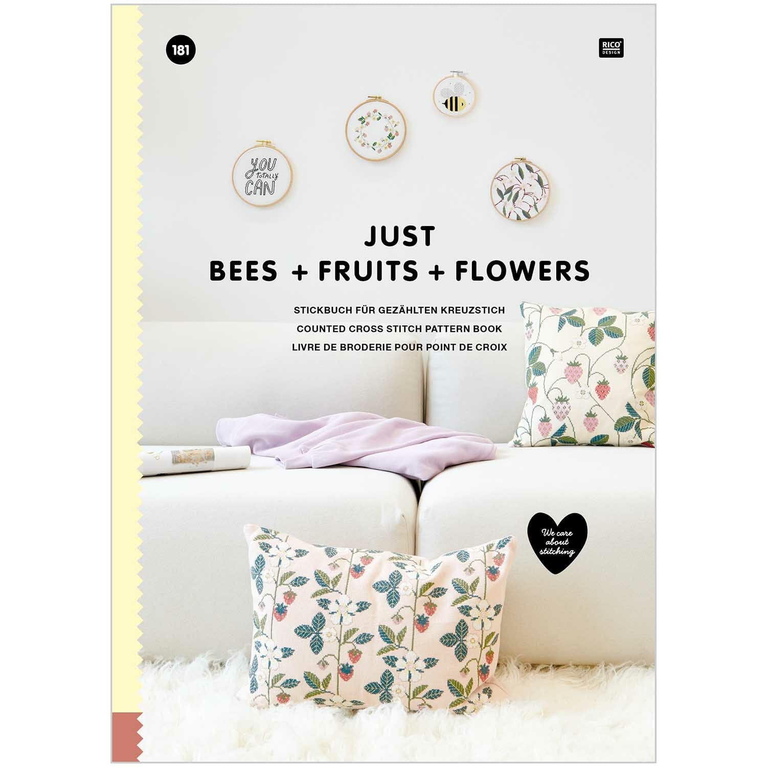 Rico  Buch181 Just Bees + Fruits+ Flowers