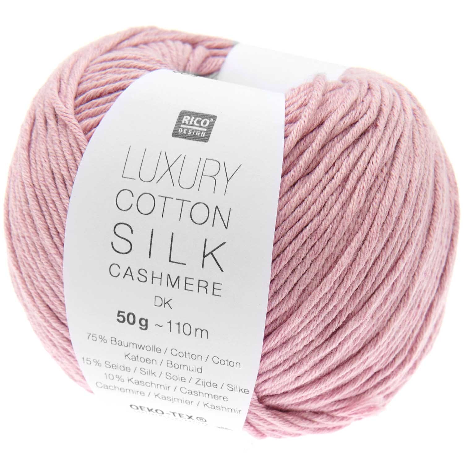 Rico Luxury Cotton Silk Cashmere dk 50g -30% Fb.orchidee