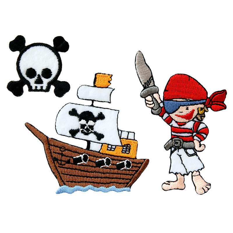 Applikation Piraten Set