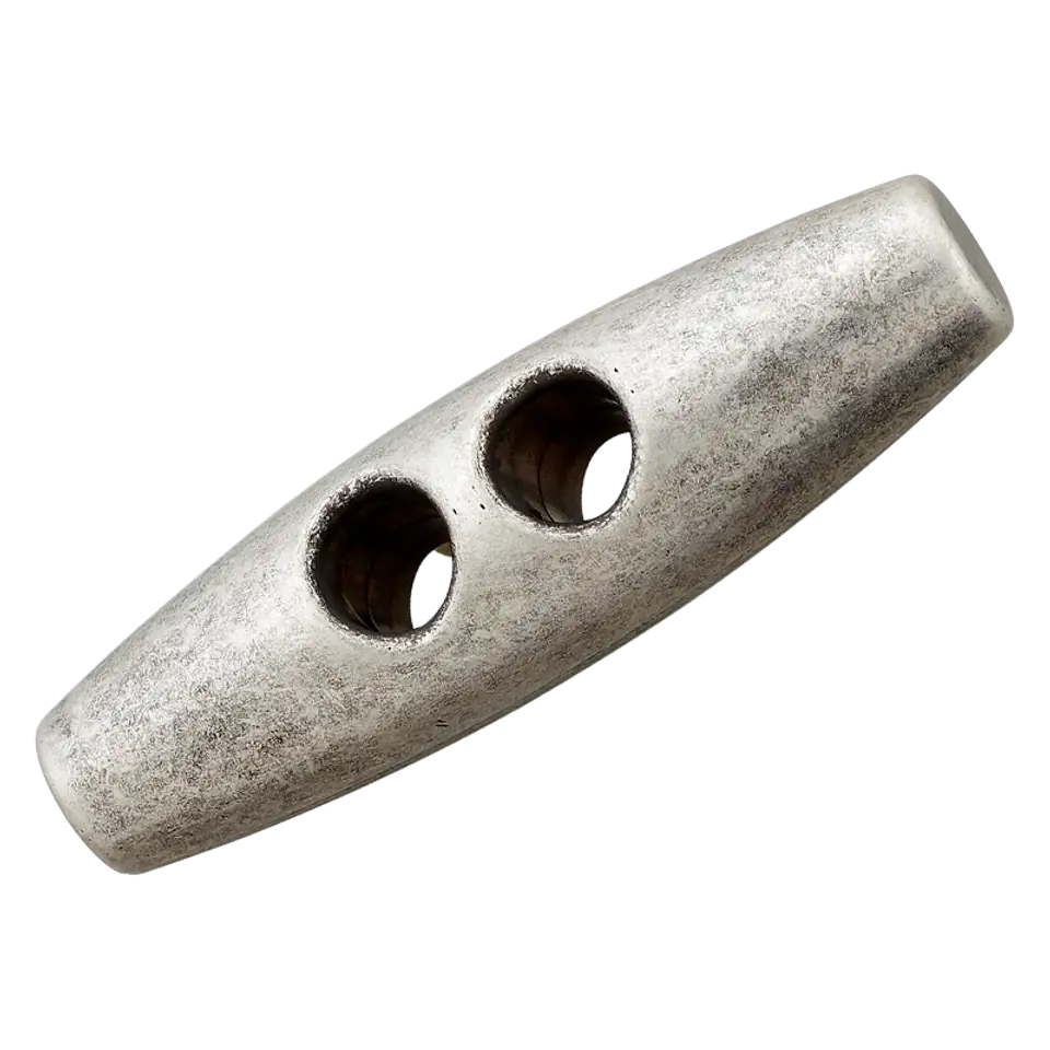 Knebel Metallicoptik 2-Loch Gr. 40 mm