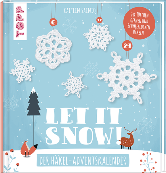 Adventskalender – Let it snow Häkeln