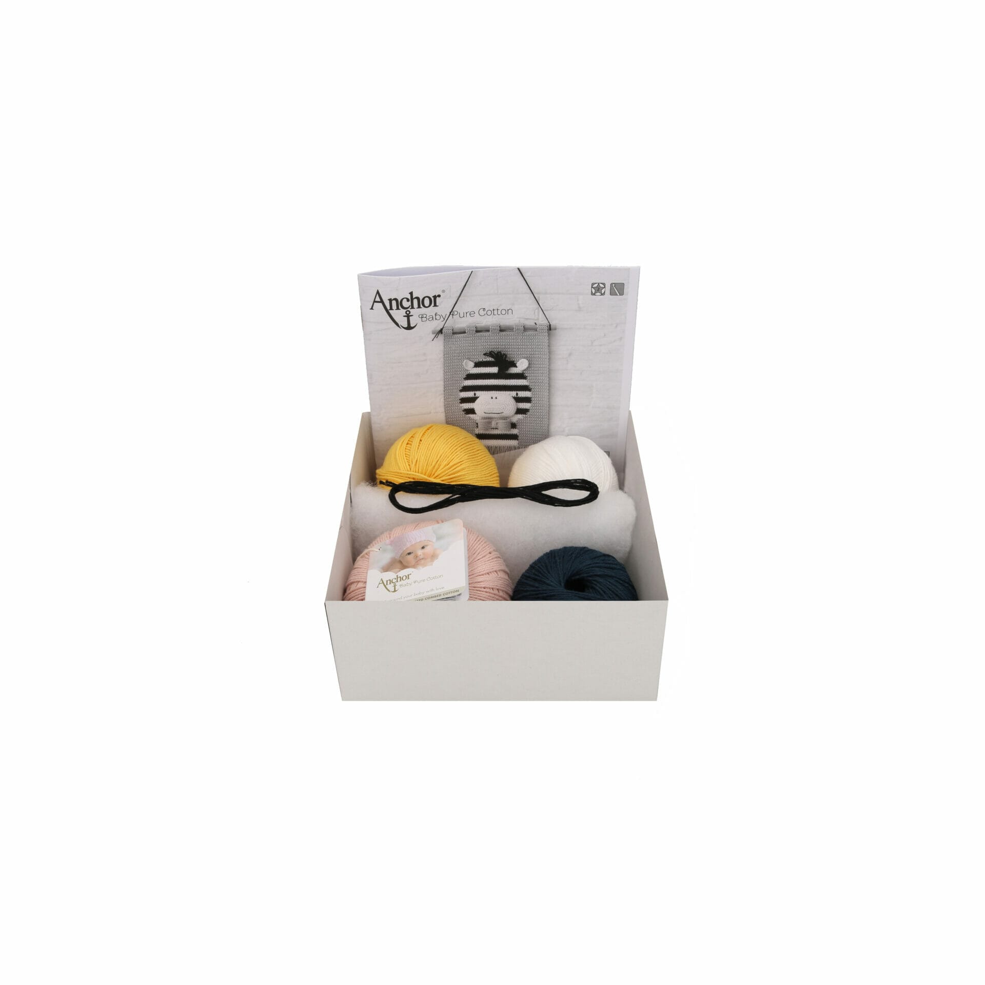 Häkelpackung Wandbehang “Zebra”