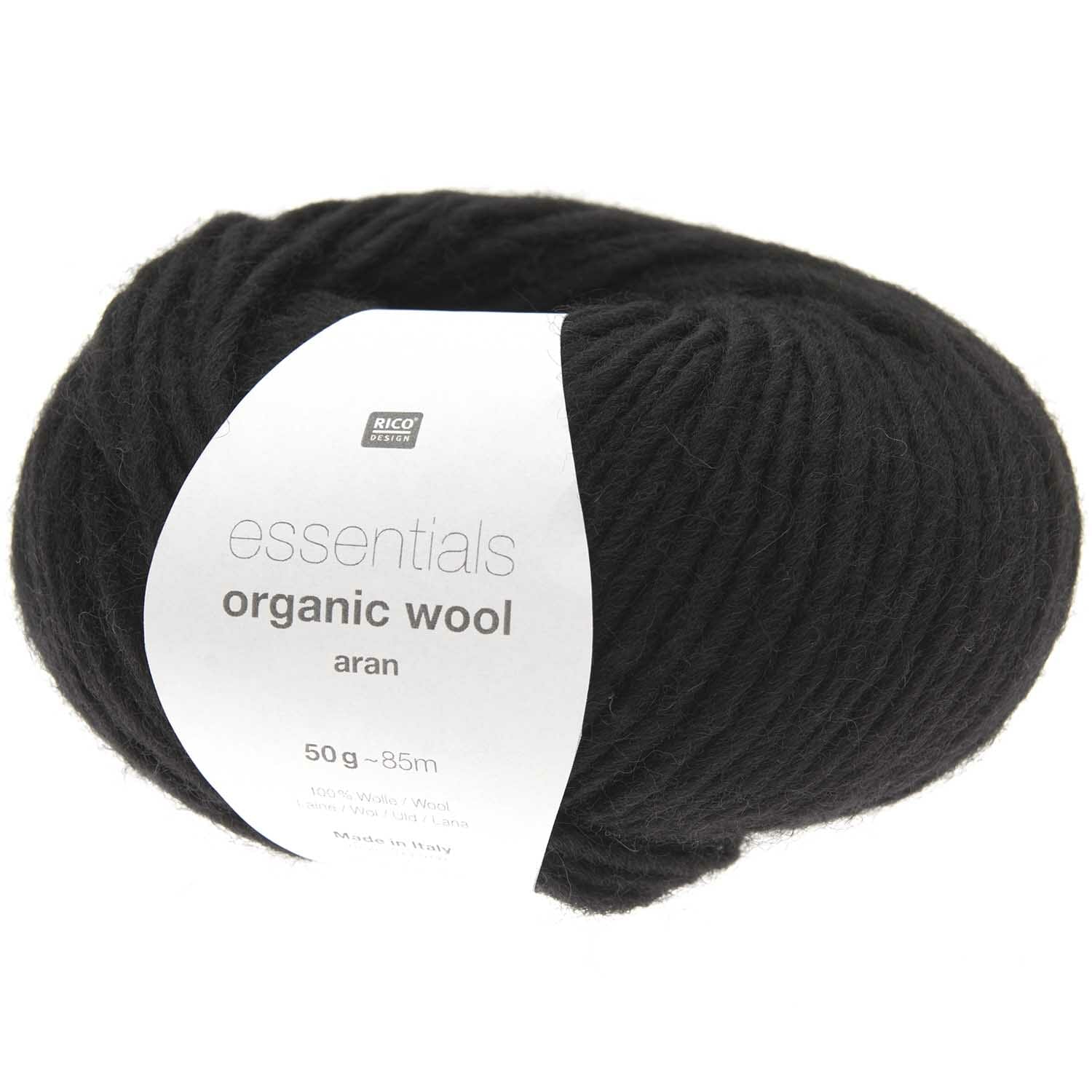 Rico Essentials Organic Wool aran 50g