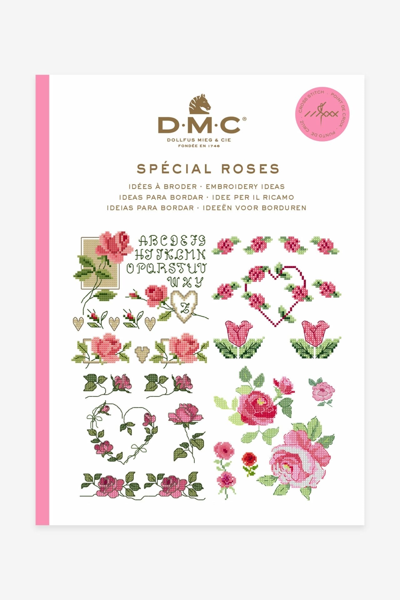 DMC Kreuzstichbüchlein Special Roses