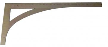 Holz Schneider-Kurvenlineal 70 cm