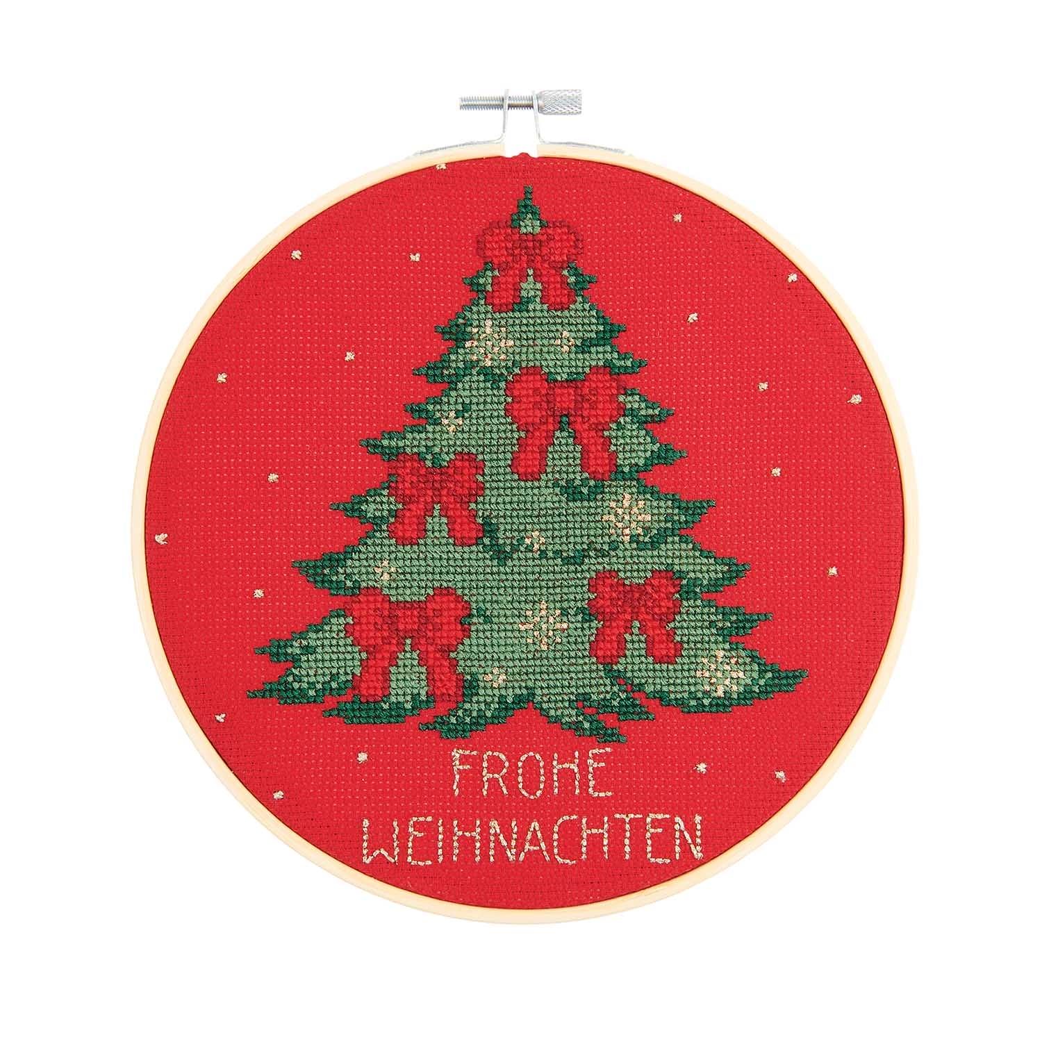 Stickpackung Bild Tannenbaum